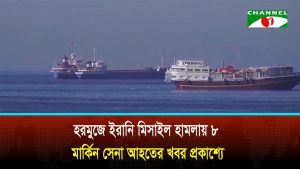 হরমুজে ইরানি মিসাইল হামলায় ৮ মার্কিন সেনা আহতের খবর প্রকাশ্যে