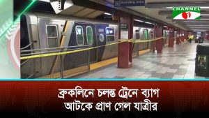 ব্রুকলিনে চলন্ত ট্রেনে ব্যাগ আটকে প্রাণ গেল যাত্রীর
