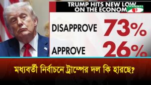 মধ্যবর্তী নির্বাচনে ট্রাম্পের ‘রেড স্টেট’ বাঁচানোর লড়াই