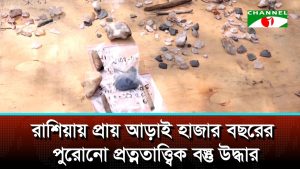 রাশিয়ায় প্রায় আড়াই হাজার বছরের পুরোনো প্রত্নতাত্ত্বিক বস্তু উদ্ধার